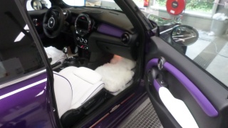 Mini Rolls Royce purple