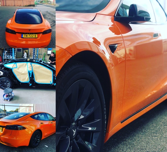 S in Orange
